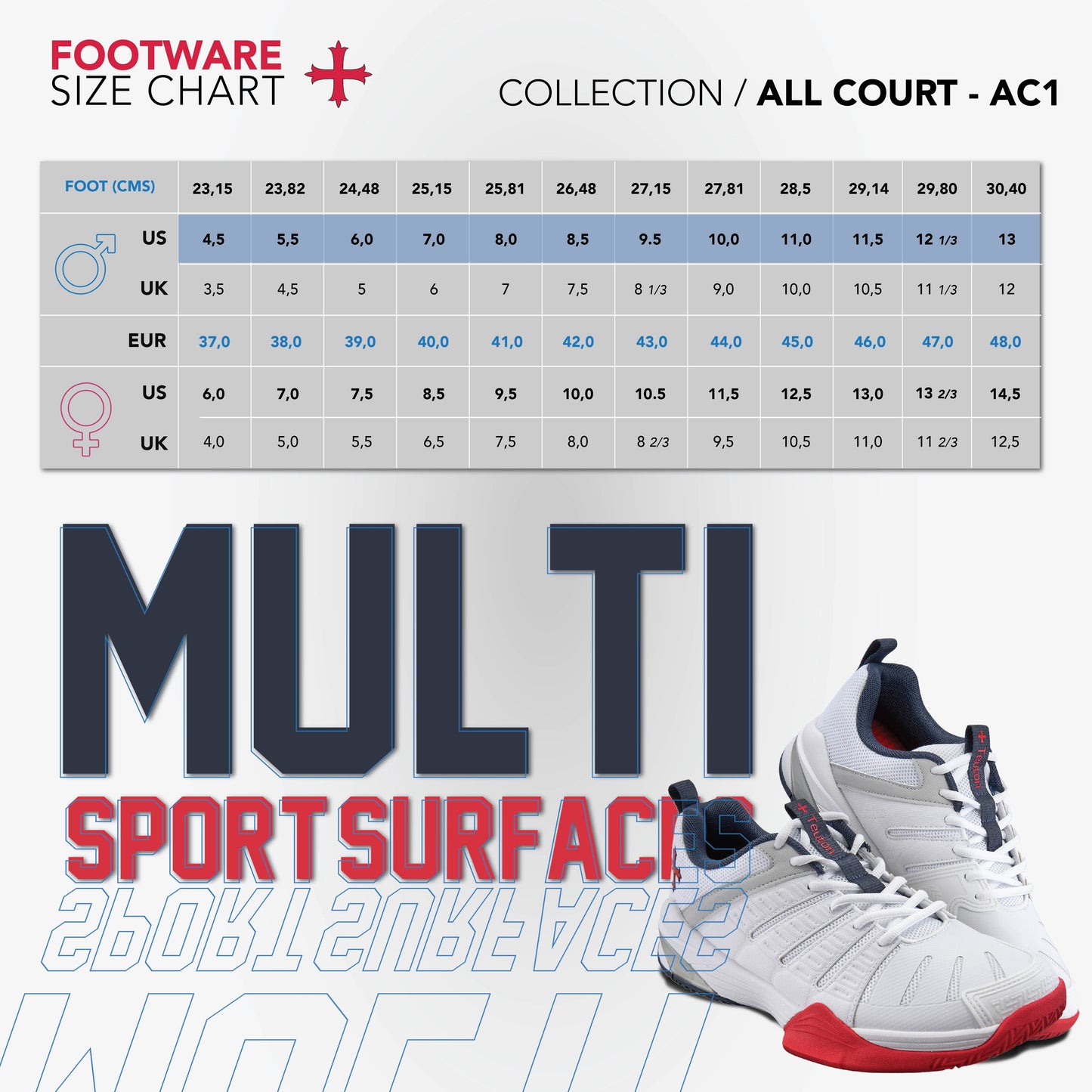 AC 1 Indoor Sports Shoes By Teuton
